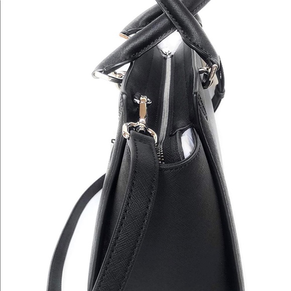 NWT Michael Kors Tina Large Saffiano satchel - Picture 4 of 8